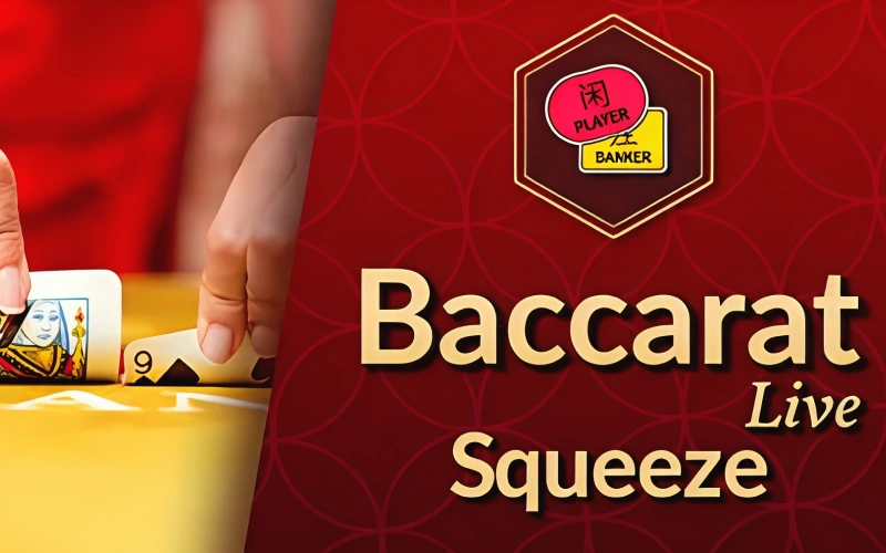 Jouez et gagnez au Baccarat Squeeze au casino Locowin en France.