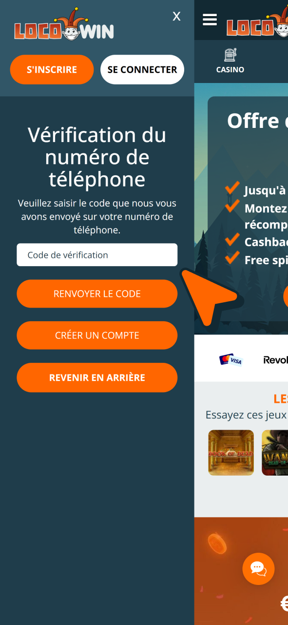 Vérifiez votre identité pour profiter pleinement de votre bonus Locowin.