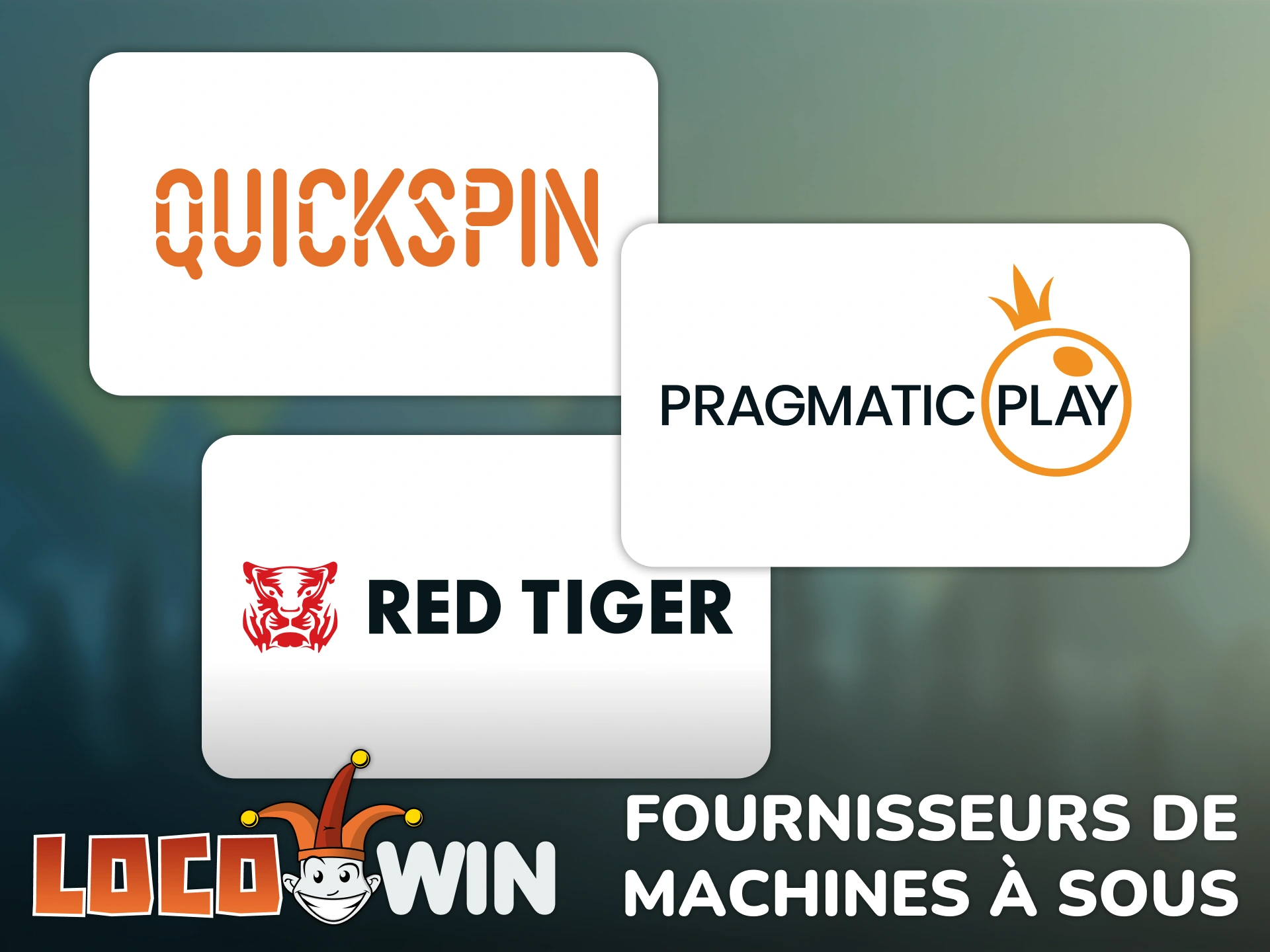 Retrouvez les meilleurs fournisseurs de machines à sous sur la plateforme Locowin.