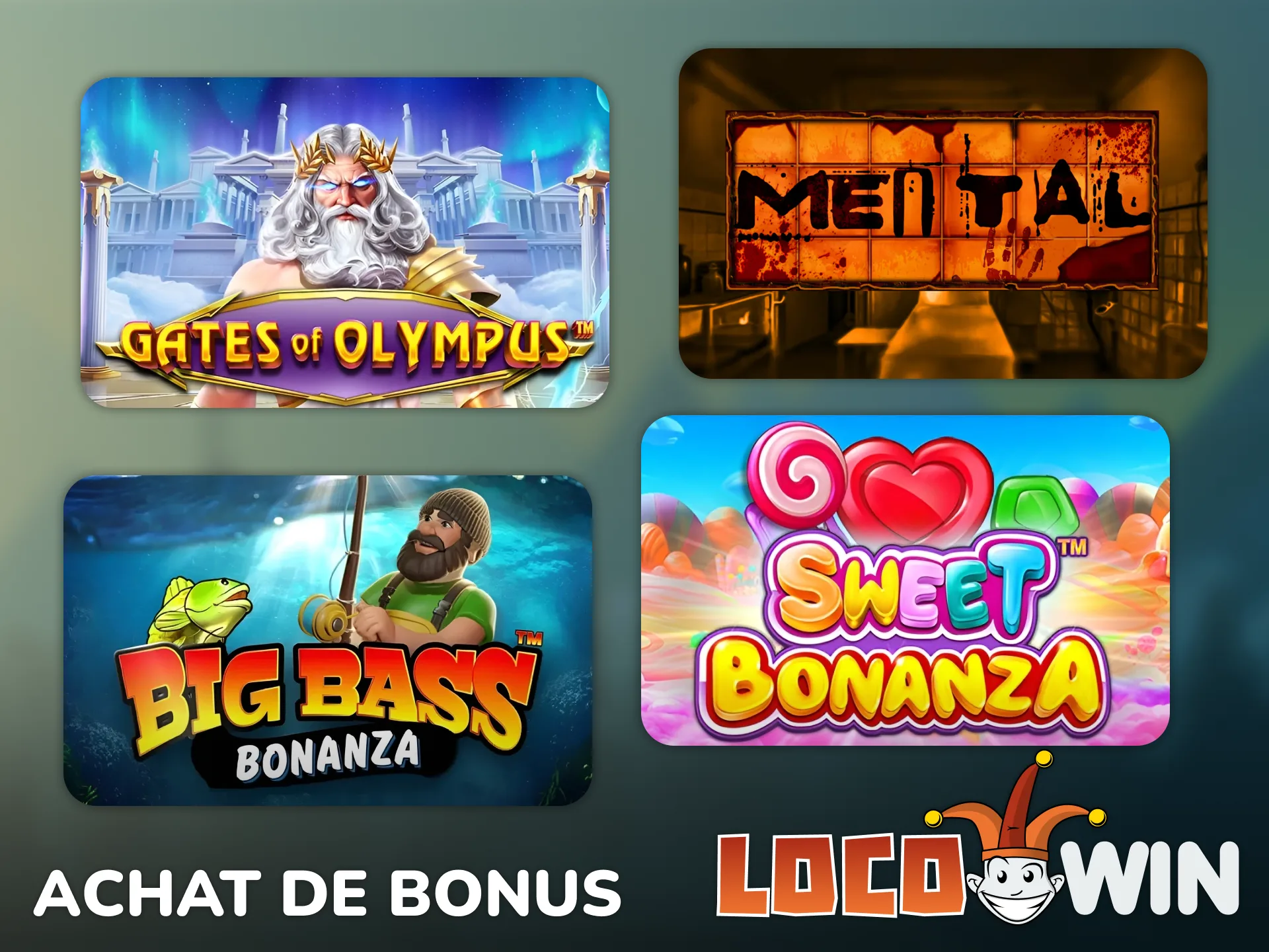 Utilisez l'achat de bonus sur les machines à sous chez Locowin.