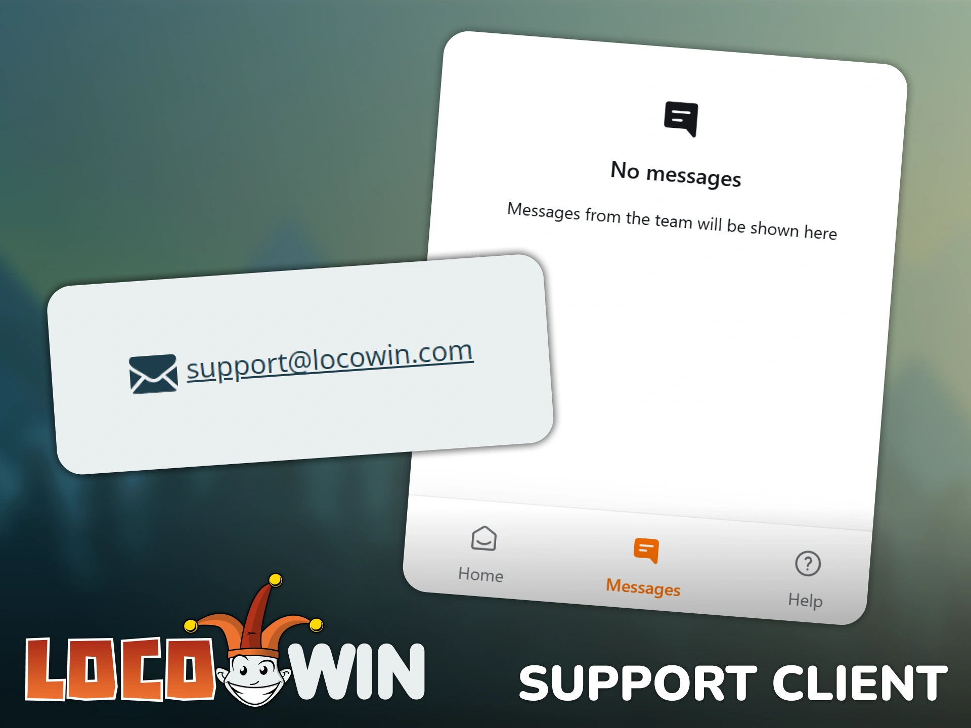 Contactez le support client pour toute question sur les retraits Locowin.